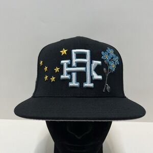 The Forty Ninth Supply Co AK Flowers Black Snapback Hat